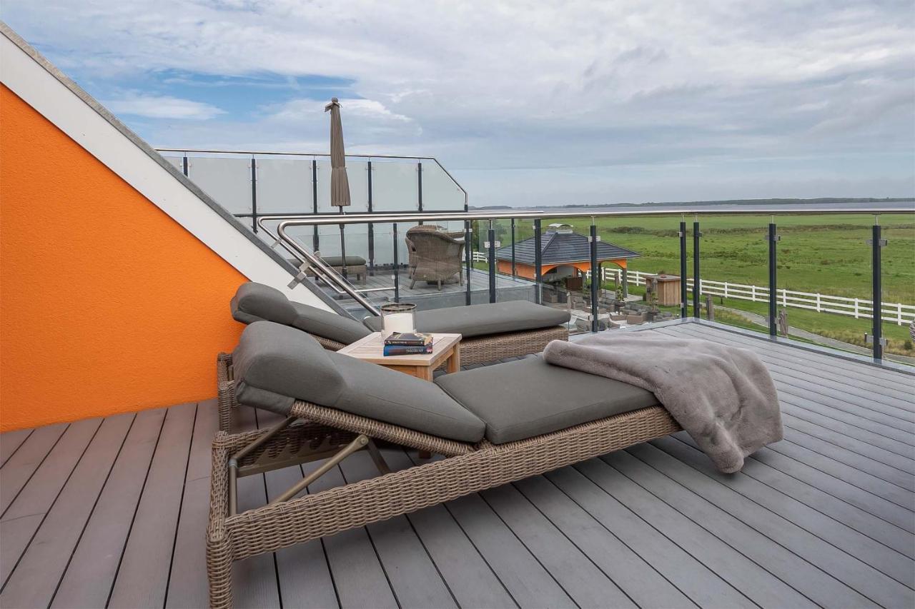 Luxus Resort Ruegen Residenz Kubitzer Bodden Rambin Bagian luar foto